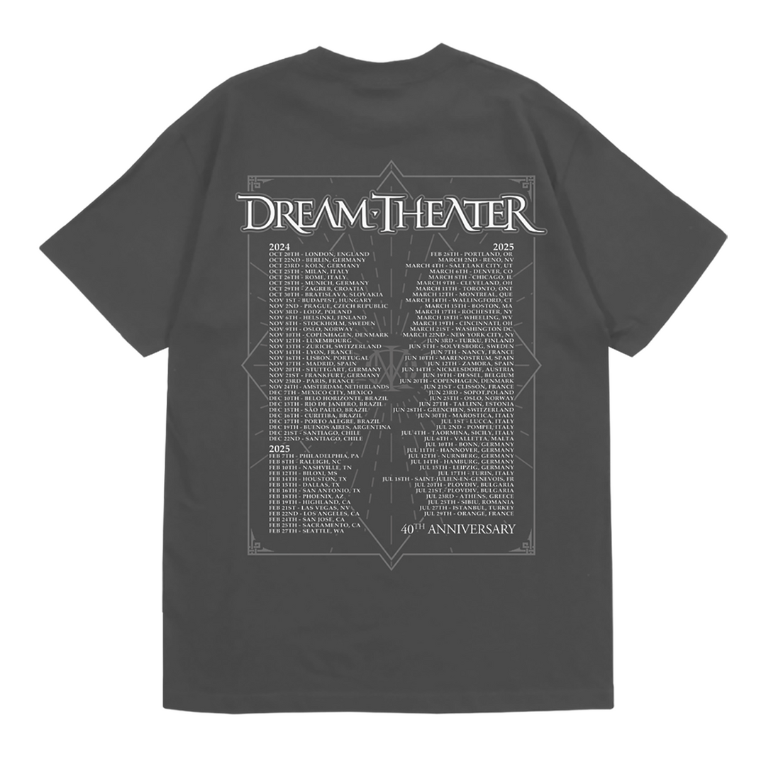 Dream Theater, 40周年ツアー記念Tシャツ 40th Anniversary Billboard Tour Tee – Dream Theater