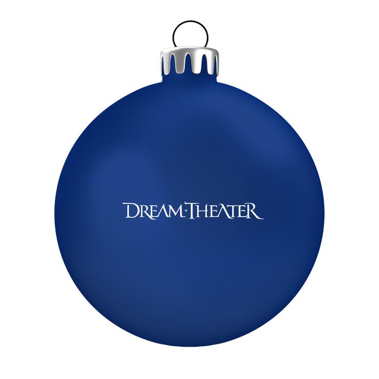 Dream Theater Frosted Blue Holiday Ornament