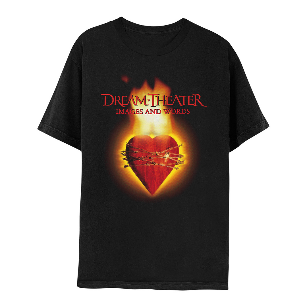 Flaming Heart Tee – Dream Theater Flaming Heart Tee – Dream Theater