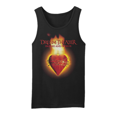 Images and Words 30th Anniversary Flaming Heart Tank Top